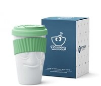 FIFTYEIGHT PRODUCTS Coffee-to-go-Becher To Go Becher Lecker Mint, 100% Made in
