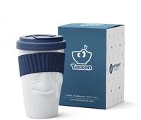 FIFTYEIGHT PRODUCTS Coffee-to-go-Becher To Go Becher Lecker Marineblau, 100%...