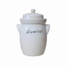 Steinzeug-Schmitt G&auml;rtopf Rumtopf creme 3,5l Mehrzwecktopf Rum Vorratsgef&auml;&szlig;e