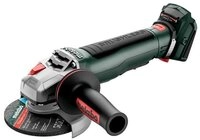 metabo Akku-Winkelschleifer WPB 18 LT BL 11-125 Quick, max. 10000 U/min, Ohne Akku in