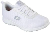 Berufsschuh SKECHERS "Ghenter-Bronaugh Schn&uuml;rschuh" Gr. 36, wei&szlig;, 36, Synthetik,