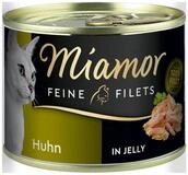 Miamor Feine Filets Huhn in Jelly 185 g - 12 St&uuml;ck, Nassfutter f&uuml;r: Katze