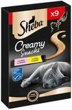 Sheba Multipack Creamy Snacks mit Lachs und mit Huhn 9 x 12 g, Snack f&uuml;r: Katze