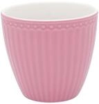 Greengate Becher Alice Latte Cup dusty rose 0,3 l, Steingut