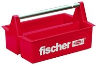 Fischer Werkzeugbox Fischer 060524 WZK Werkzeugkasten unbest&uuml;ckt Rot