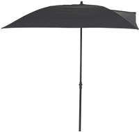 Siena Garden Sonnenschirm CITY Push Balkonschirm 160x100 cm grau Gestell Stahl