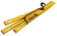 Stabila Wasserwaage STABILA PRO SET 80 AS, 4-teiliges Wasserwaagen-Set: 120 cm...
