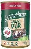 Christopherus Pur Hirsch 400 g - 6 St&uuml;ck, Nassfutter f&uuml;r: Hund