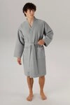 OTTO home Unisex-Bademantel Nora, Standard & Premium, leichte Qualit&auml;t, ideal f&uuml;r