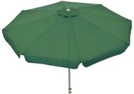 MERXX Sonnenschirm Marktschirm, gr&uuml;n, LxB: 400,00x400,00 cm