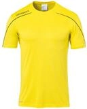 uhlsport T-Shirt Trikot Stream 22 limonengelb/schwarz Herren