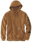 Hoodie CARHARTT "Kaputzensweatshirt", Herren, Gr. XS, braun, Obermaterial: 50%