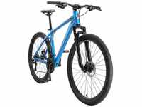 Bikestar Hardtail Aluminium MTB 27,5" blue/orange