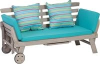 Greemotion Gartenbank Multifunktionsbank Maui aus Akazienholz, Circa 178x90x78 cm