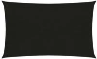vidaXL Sonnensegel 2 x 45 m Sonnensegel 160 g m&sup2; Schwarz 2x4,5 m HDPE...