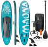 ECD Germany SUP-Board Stand Up Paddle Board aus PVC Paddelboard, Surfboard Blau