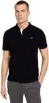 Poloshirt TOM TAILOR, Herren, Gr. S, schwarz, Single Jersey, Obermaterial: 100%