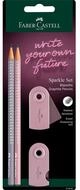 Faber-Castell Buntstift Schreibset Sparkle pearl rose shadows 4tlg