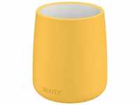 LEITZ LEITZ Stiftehalter Cosy gelb Keramik 8,7 x 8,7 x 10,8 cm Flachbettscanner