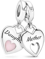 Pandora Charm-Einh&auml;nger Mother & Daughter Split Heart