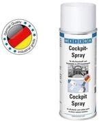 WEICON Cockpit-Spray, Armaturenreiniger f&uuml;r Fahrzeuge, 400 ml Cockpit-Reiniger