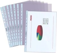 Herlitz Prospekth&uuml;lle Prospekth&uuml;llen A4 PP-Folie glasklar VE=50 St&uuml;ck