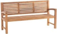 CLP Gartenbank Halden (1er), Standbeine aus 6x6 cm starken Vollholz-Bohlen