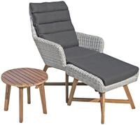 Garden Pleasure Garten-Essgruppe CALVIA, (Set, 3-tlg)
