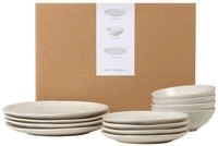 Broste Copenhagen Tafelservice Copenhagen NORDIC VANILLA Tafelset mit gro&szlig;er...