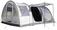 Skandika Tunnelzelt Simo 4, Familienzelt mit verdunkelter Schlafkabine, Campingzelt,