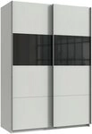 Wimex Schwebet&uuml;renschrank Bramfeld Kleiderschrank mit Glaselementen und