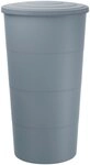 Prosperplast Regentonne Smooth, 200 l, &Oslash;xH: 60x106,6 cm, mit Deckel