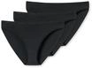 Tai-Slip UNCOVER BY SCHIESSER "Uncover Cotton", Damen, Gr. L, schwarz (000, schwarz),