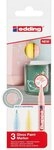 edding Marker edding 751 Glanzlackmarker 3er-Set pastell