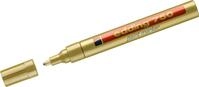 edding Permanentmarker Glanzlack-Marker edding 750 2-4mm gold (10 St&uuml;ck)