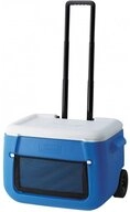 COLEMAN Trolley-K&uuml;hlbox 50QT Poly-lite Wheeled Mesh 46 L - K&uuml;hlbox -...
