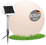 8 seasons design LED Kugelleuchte Shining Globe, Kugellampe f&uuml;r au&szlig;en (Garten,