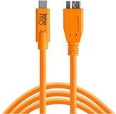 Tether Tools LED Studiobeleuchtung USB-C zu 3.0 Micro- B 4,60m