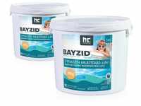 BAYZID Chlortabletten 2x 5 kg BAYZID® 2-Phasen-Multitabs 200g 6in1