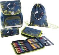 Eberhard Faber Schulranzen Faber-Castell EFAlino Schulranzenset Dinosaurier 4-tlg.