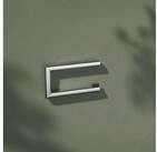 Keuco Toilettenpapierhalter Reva mit offenem B&uuml;gel (Vormontiert), schwenkbar, Metall