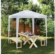 vidaXL Partyzelt vidaXL Partyzelt 2 x 2 m Wei&szlig;