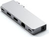 Satechi Pro Hub Mini USB-Adapter zu 3,5-mm-Klinke, RJ-45 (Ethernet), USB 3.0...