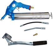 G&uuml;de Druckluft-Fettpresse 2-8bar Pressdruck, mit Handhebel f&uuml;r manuelle...