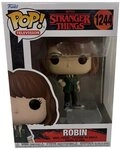 Funko Spielfigur Funko Pop! Netflix Stranger Things Robin Sammelfigur Vinylfigur 1244