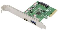 Digitus Digitus DS-30225 2 Port USB 3.1 Gen 2 Controllerkarte USB-A, USB-C&reg; PC