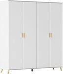 rauch Kleiderschrank Skandi Kinderzimmer Schlafzimmerschrank FALUN (Breite
