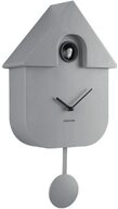 Karlsson Uhr Wanduhr Modern Cuckoo Mouse Grey
