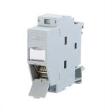 Metz Connect REGplus IP20 C6Amodul 180&deg; M Netzwerk-Panel (130B117003-E)