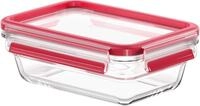 Emsa Aufbewahrungsbecher Clip & Close Glas, Glas, Polyprophylen (PP), (2-tlg),...